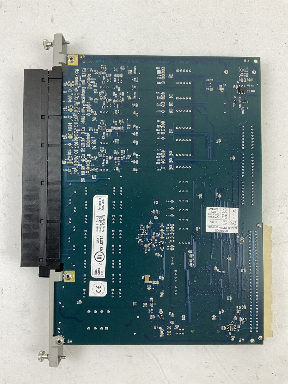 CTI CONTROL TECHNOLOGY 901F-2501 ANALOG 8 IN 4 OUT