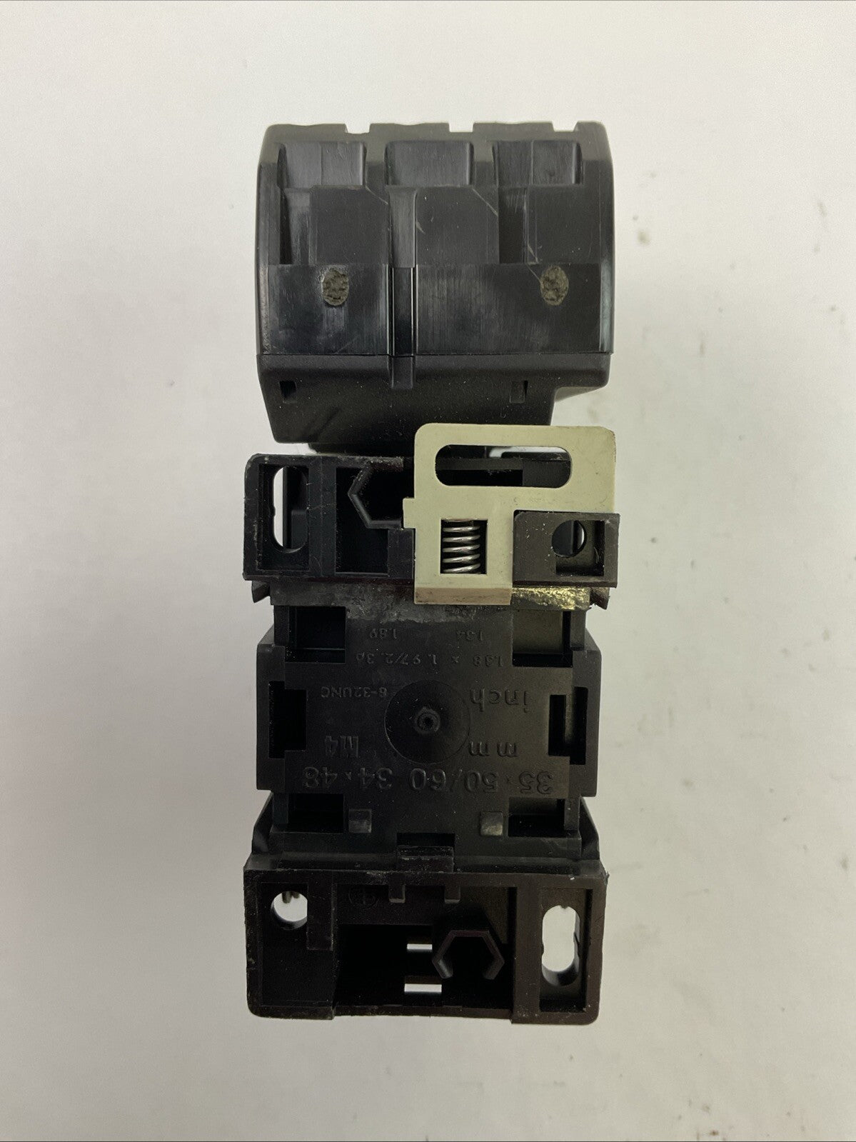 TELEMECHANIQUE STARTER (LC1 D1210 CONTACTOR 600VAC COIL 120V + LR2 D1310 4-6A)