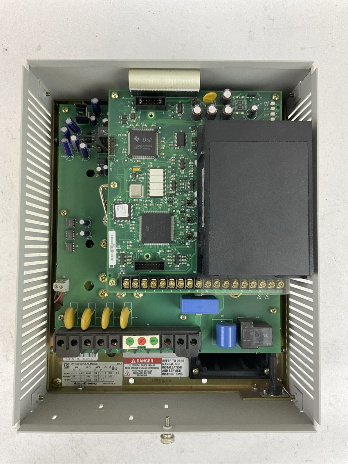 ALLEN BRADLEY 1336F-BRF75-AA-EN-GMS1 SER A 1336 PLUS II SENSORLESS VECTOR DRIVE