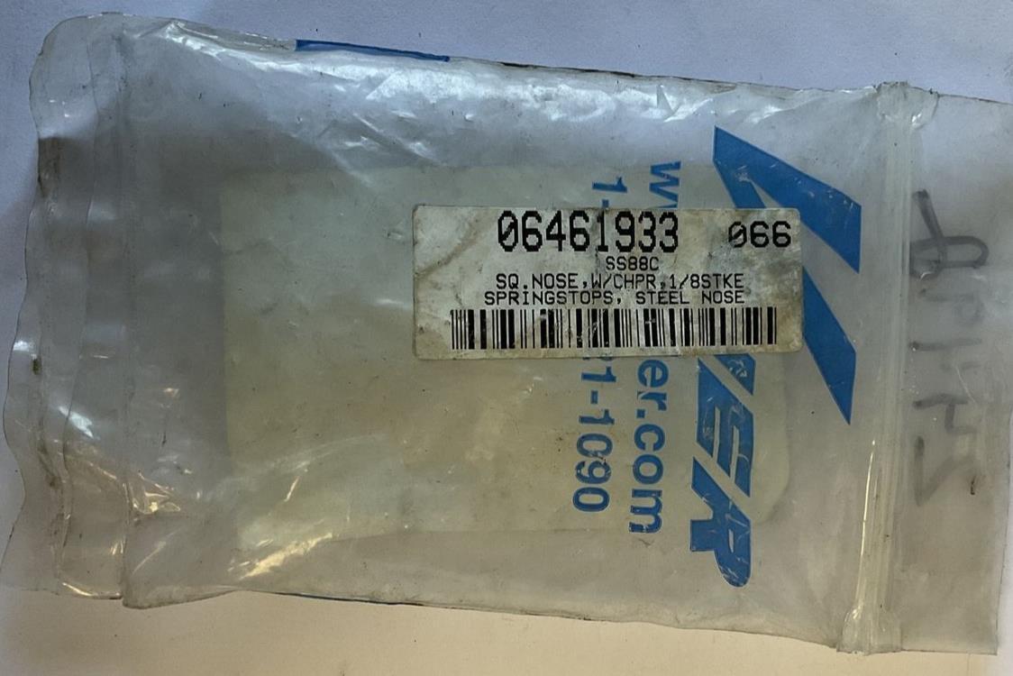 VLIER 06461933 STEEL SPRING STOP BAG OF 10