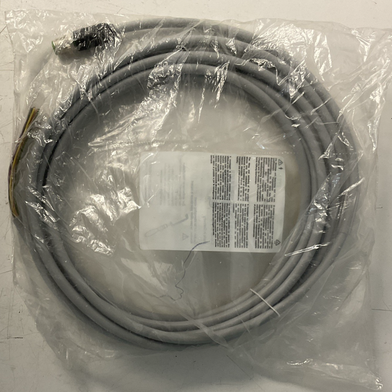 MURR ELEKTRONIK 7000-19001-3010500 CABLE M12 MALE STRAIGHT 5M