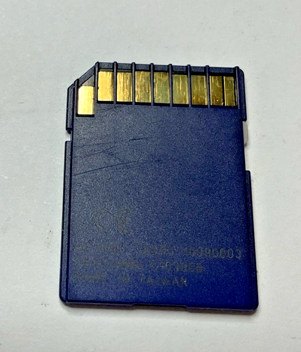 KEYENCE CA-SD1G INDUSTRIAL GRADE MEMORY SD CARD 1GB