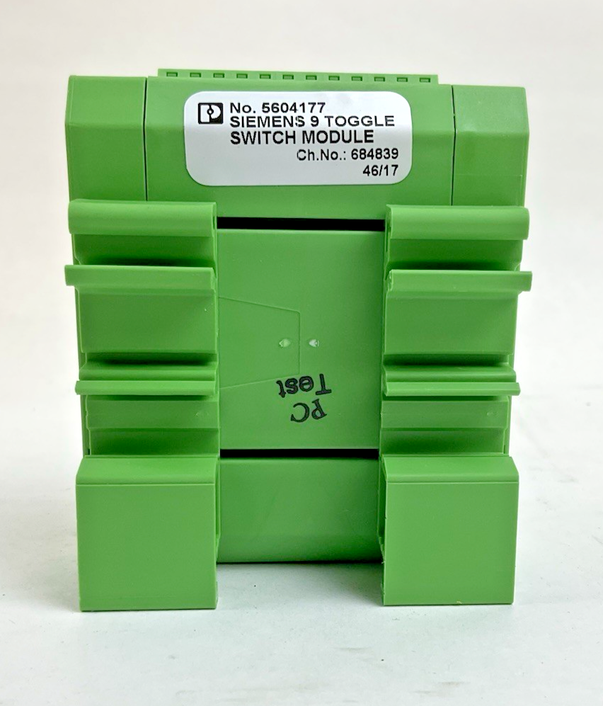 PHOENIX CONTACT 5604177 SIEMENS 9 TOGGLE SWITCH MODULE