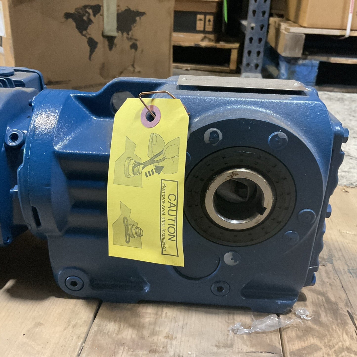SEW-EURO DRIVE KA37 DRS71S4 GEAR MOTOR 1700/45RPM PF0.69 HP 0.50S1