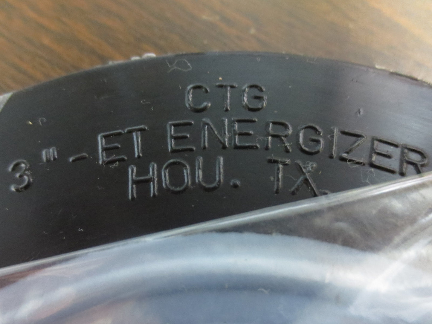 CTG 3" EPDM / TEFLON GASKET 7-1/2" OD x 3" ID x 1/8" 4 HOLES, 3/4" ET ENERGIZER