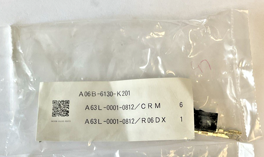 FANUC A06B-6130-K201 CONNECTOR A63L-0001-0812***LOTOF2***