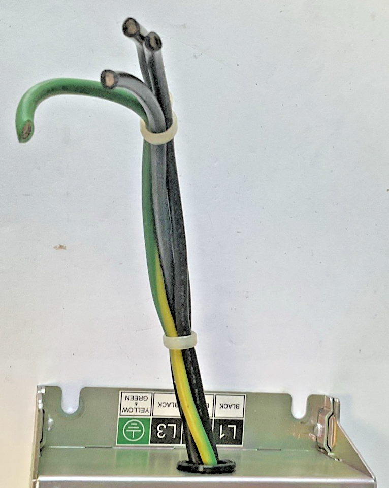 ALLEN BRADLEY 22-RF012-BL POWERFLEX LINE FILTER SER.A 480VAC 63HZ 12A 5.0HP
