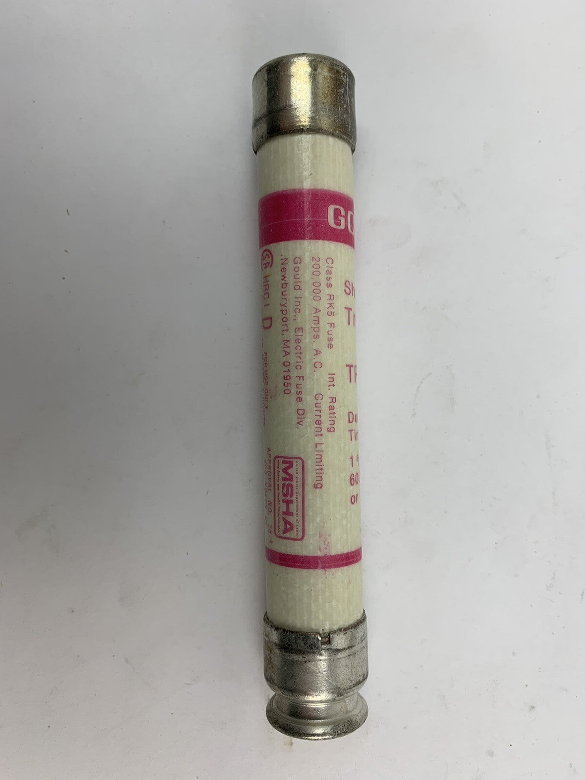 Gould Shawmut Tri-Onic TRS1 8/10R 1 8/10A 600VAC Fuse "Lot of 10"