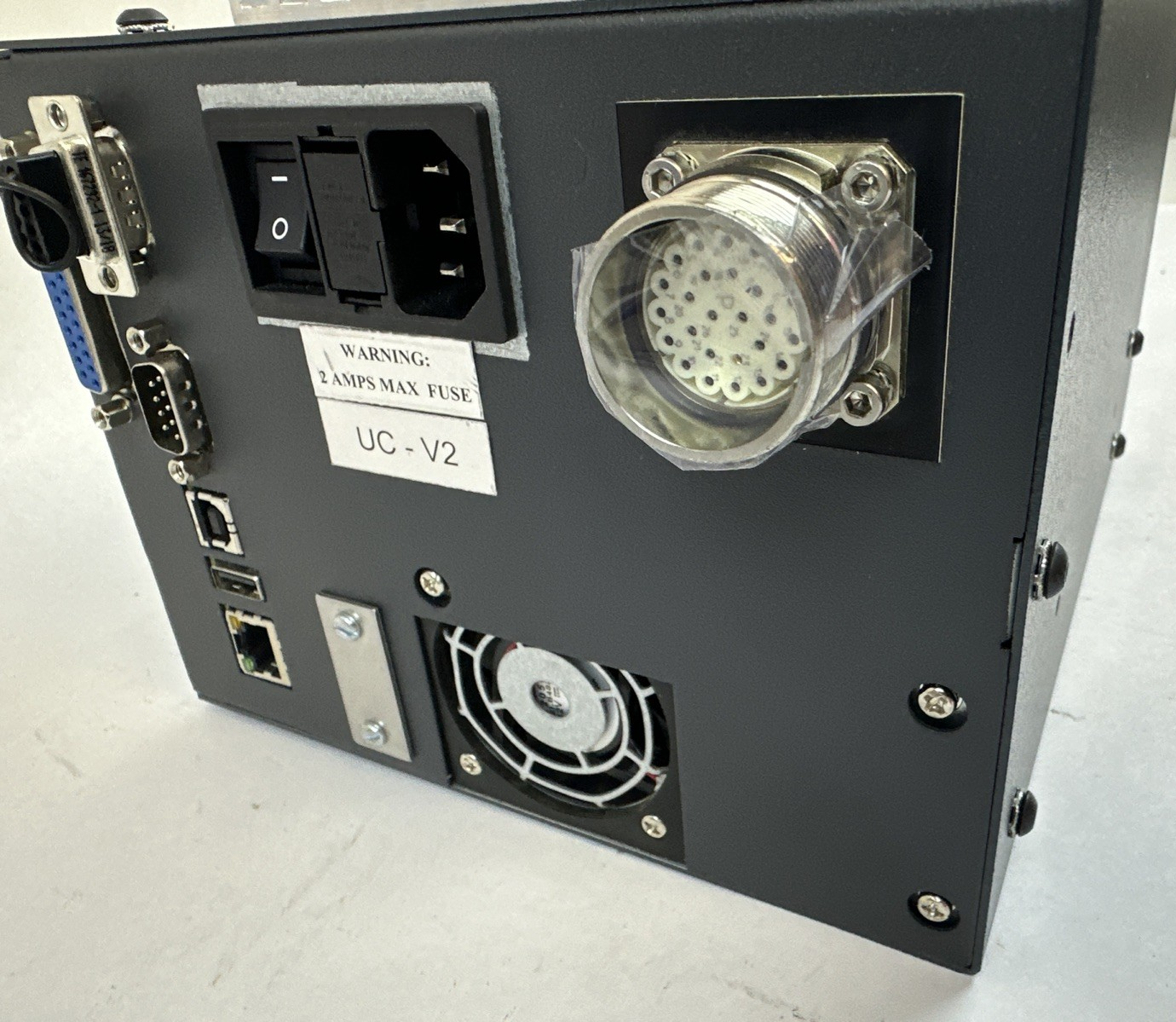TECHNIFOR UC500M-14 MARKING CONTROLLER 230VAC W/ GRAVOTECH I0336-0131A CORDSET