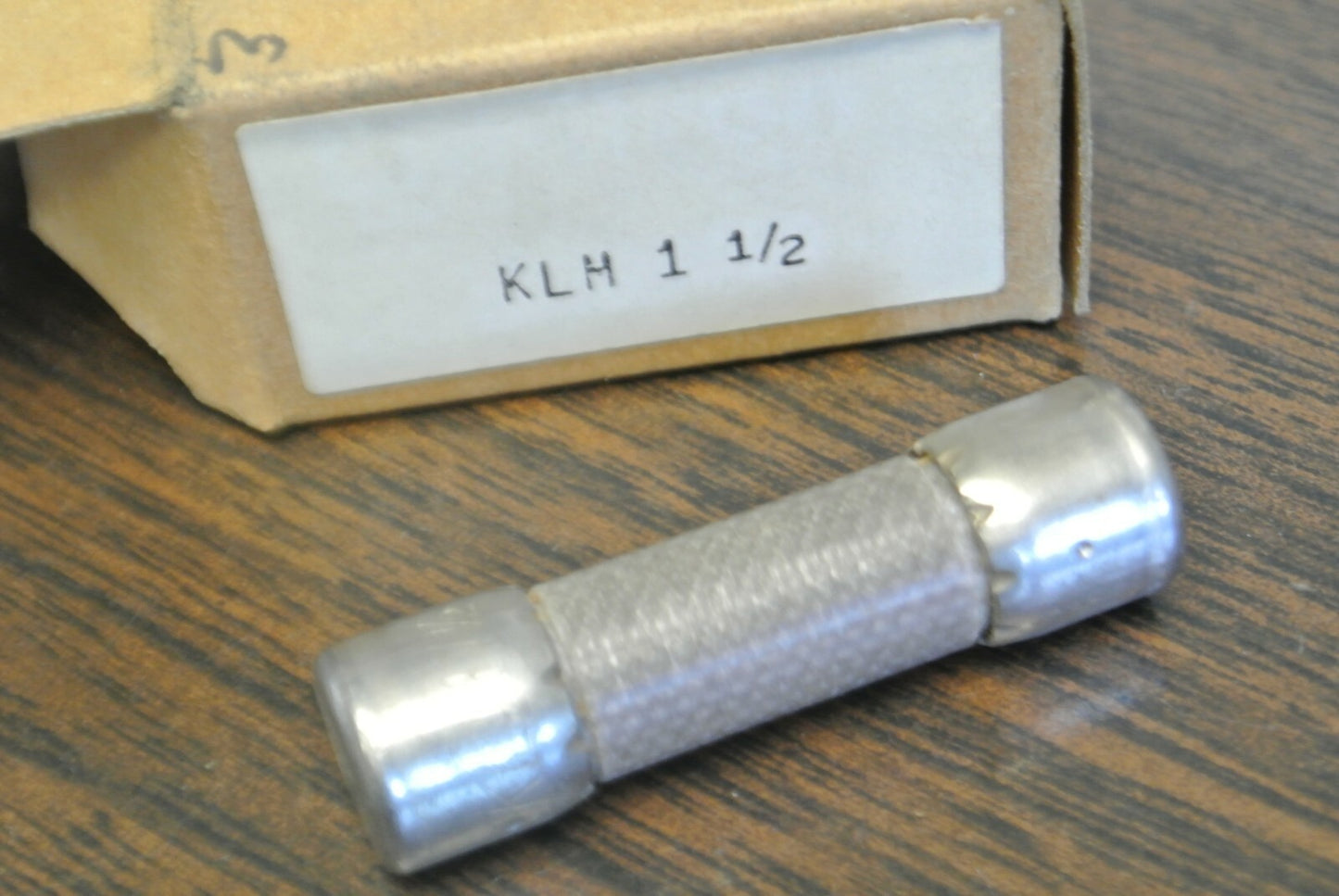 LOT of 3 / BUSS KLM-1-1/2 FAST-ACTING MIDGET FUSE / 1-1/2A / 600V / NEW SURPLUS