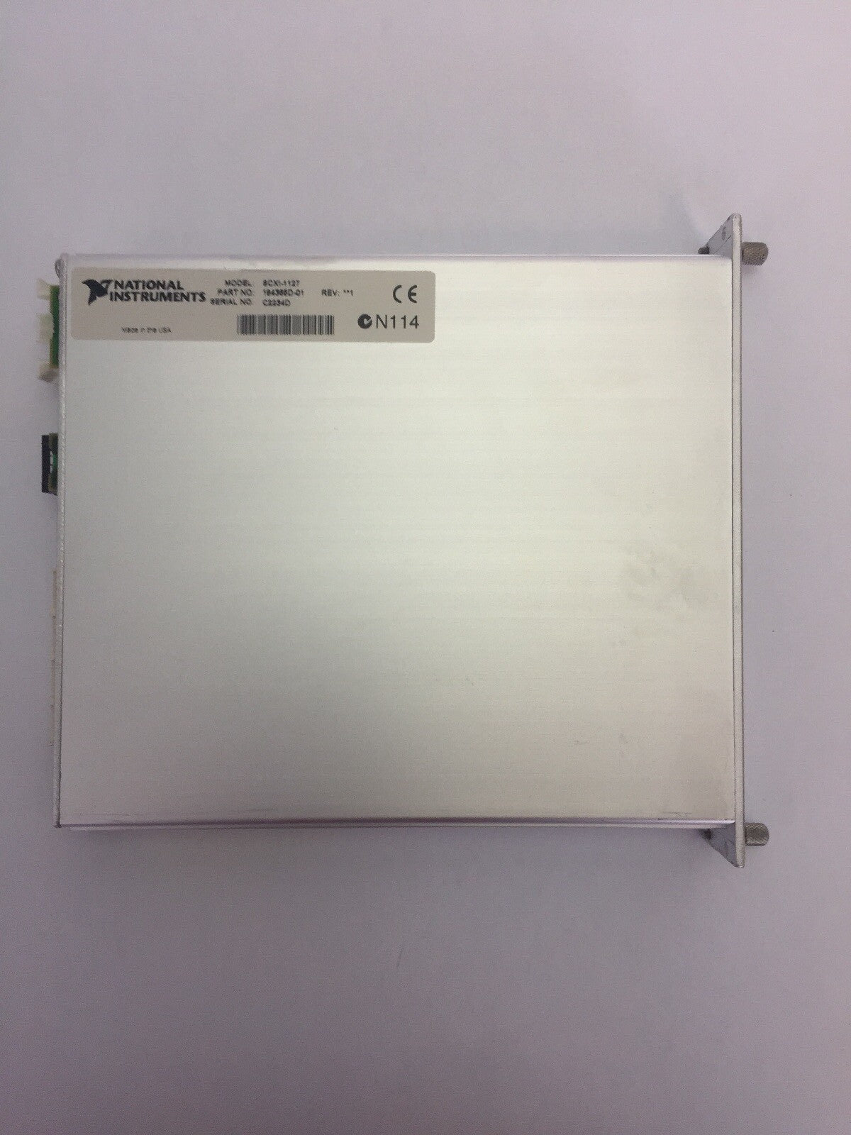 NATIONAL INSTRUMENTS SCXI-1127 32-CHANNEL RELAY MULTIPLEXER/MATRIX 250V REV: **1