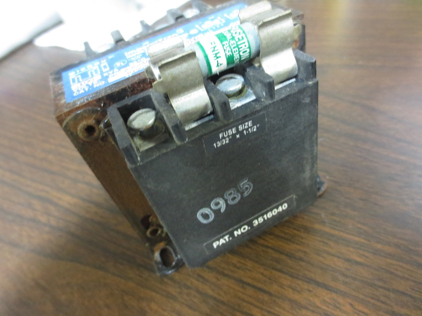 MICRON / IMPERVITRAN B100BT7 CONTROL TRANSFORMER 230/460V-- 24V, .100KVA