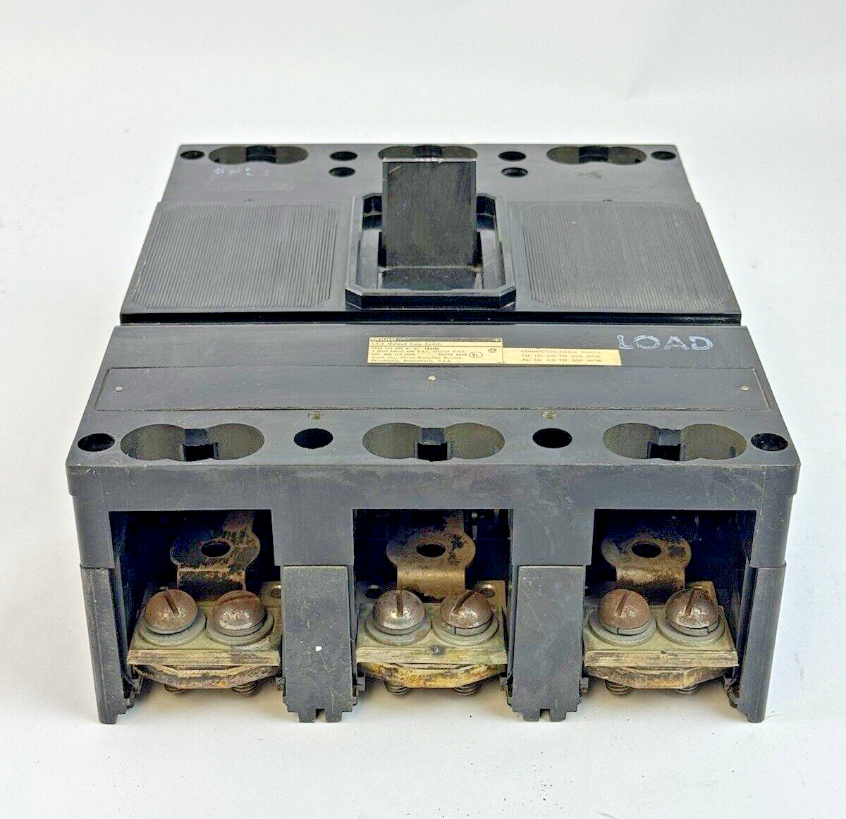 ITE - LL3-S600 - MOLDED CIRCUIT BREAKER -3 POLE/600 A/600 VAC, ET-600 LL FRAME