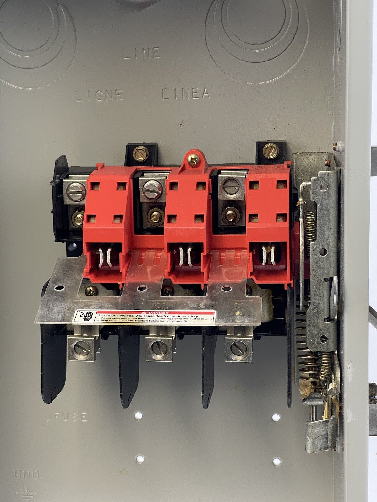 SIEMENS HNF363 ENCLOSED SWITCH 3P 100A 600VAC/VDC