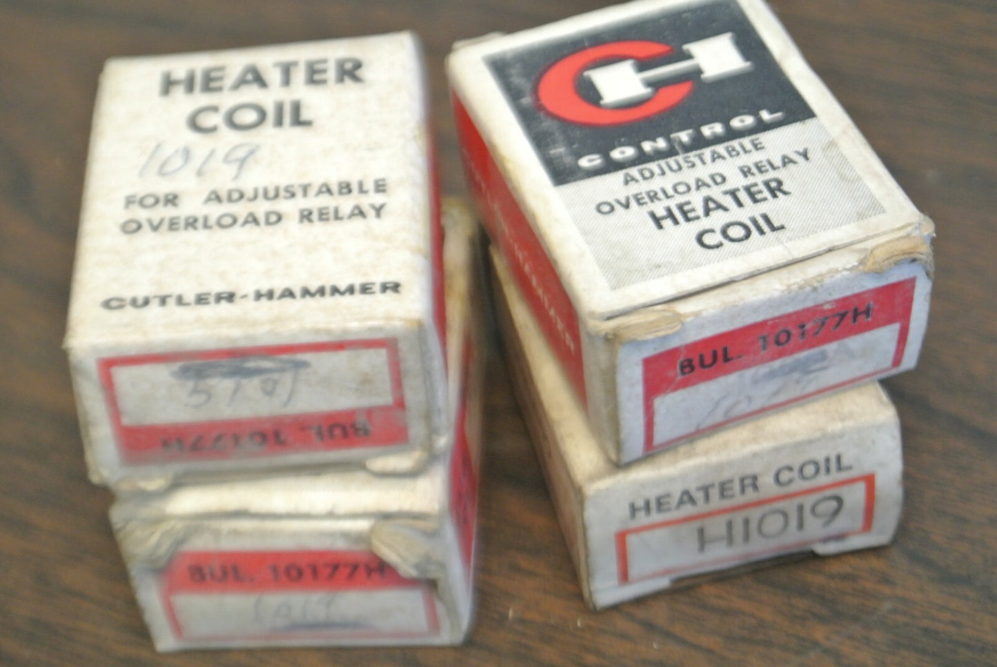 LOT of 4 / CUTLER-HAMMER H1019 OVERLOAD HEATER ELEMENT