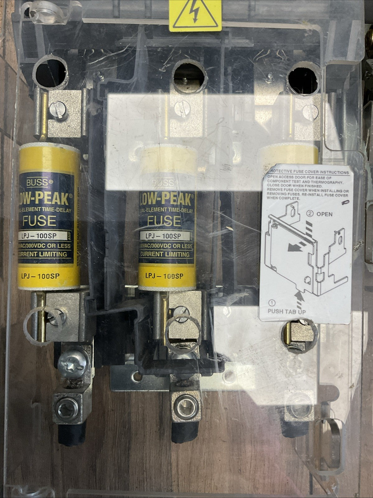 ALLEN BRADLEY 1494V-FS100 SER D 1494D-FS100 SER D 1495-N65 SER A LPJ-100SP FUSE