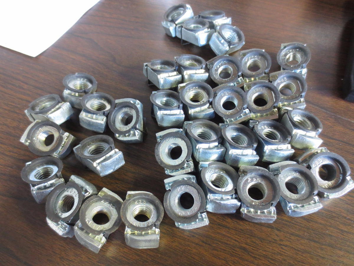 COOPER B-LINE TN225ZN(1/2) TWIRL NUT 1/2-13 STEEL ZINC-PLATED NEW SURPLUS LOT/34