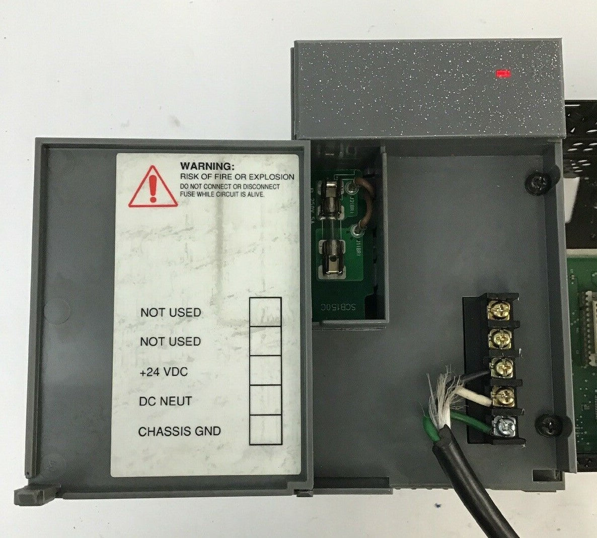 ALLEN BRADLEY 1746-P3 POWER SUPPLY SER.A W/ 1746-A10 10 SLOT RACK