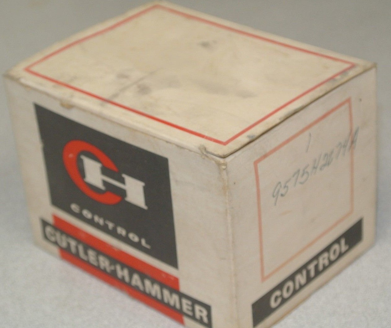 CUTLER-HAMMER 9575H2674A MAGNETIC RELAY 600VAC, PILOT DUTY / NEW SURPLUS