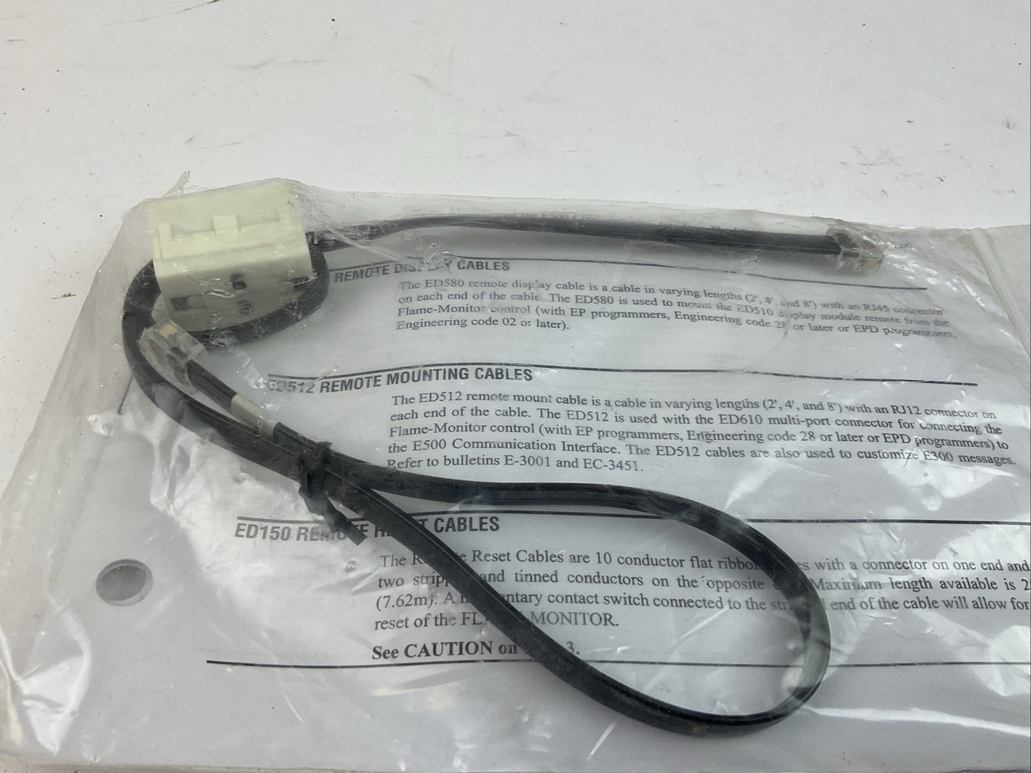 FIREYE ED580-2 REMOTE DISPLAY CABLE