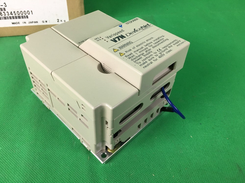 YASKAWA V7N DRIVE CIMR-V7WU21P5 VARISPEED 230V 8A 3HP V7N