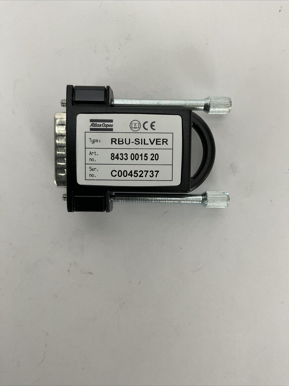 ATLAS COPCO 8433 0015 20 RBU-SILVER RAPID BACKUP UNIT