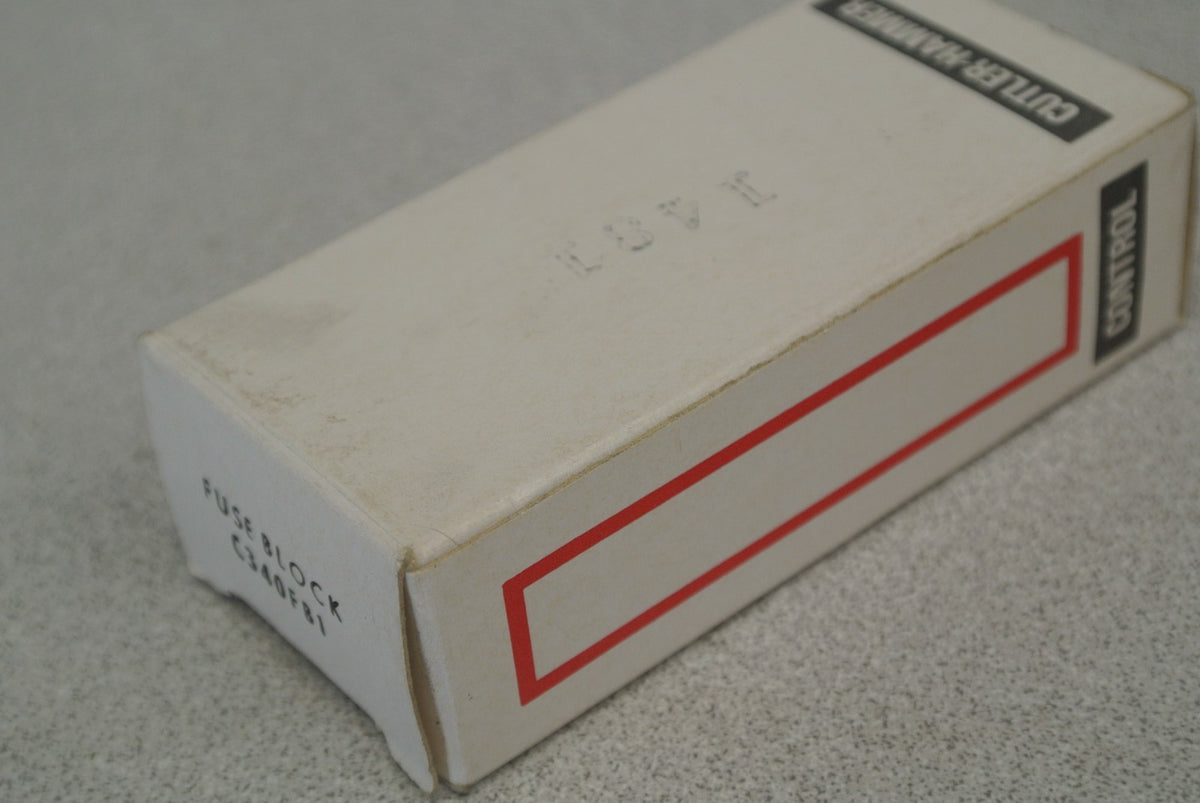 CUTLER-HAMMER C340FB1 FUSE BLOCK / NEW SURPLUS