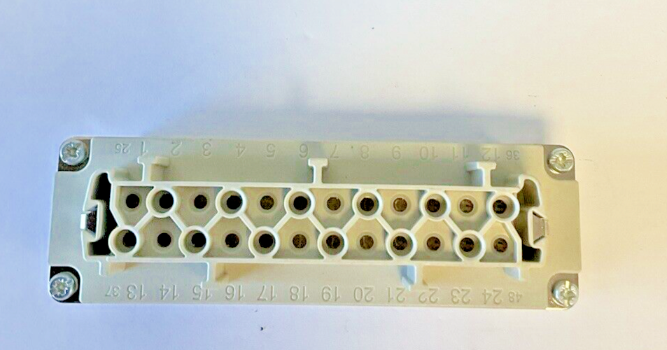 EPIC 10197000/ 10196000 MALE/FEMALE CONNECTOR INSERTS 16A/500V/6KV/3 **LOTOF2**