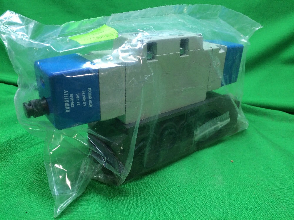 NUMATICS MANIFOLD SOLENOID VALVE 13BB515MQ56Y61 W/ BRIDGE