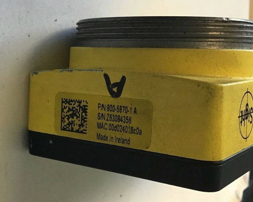 COGNEX IN-SIGHT 5100 VISION CAMERA SENSOR IS5100-00 REV.C
