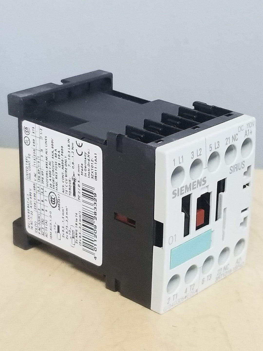 Siemens 3RT1016-1BF42 3RT1 016-1BF42 CONTACTOR