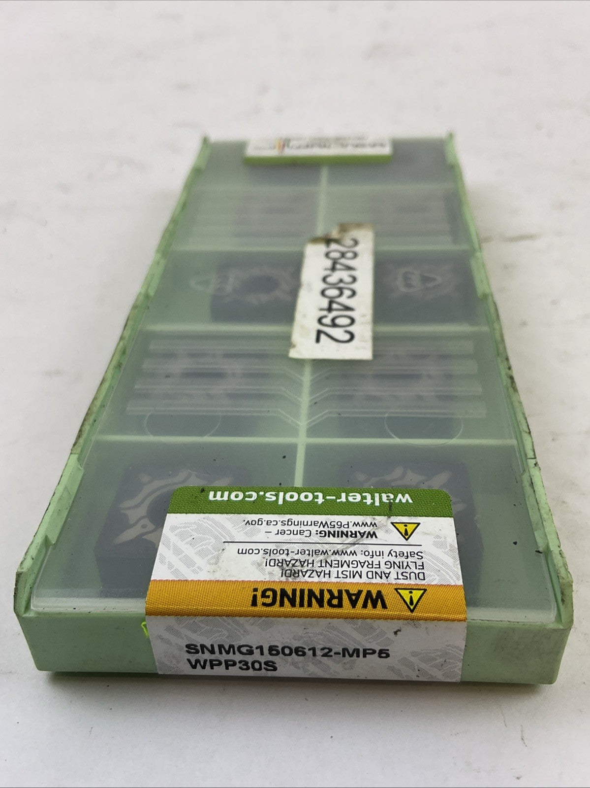 WALTER SNMG150612-MP5 WPP30S SNMG543-MP5 CARBIDE INSERT TIGER-TEC (BOX OF 10)