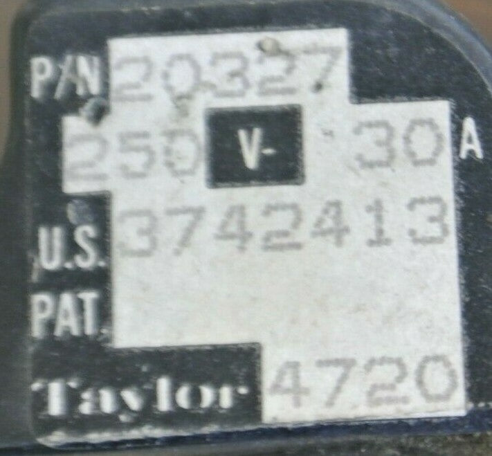 ALLEN-BRADLEY / TAYLOR 1491-N122 / 40023-408-02 / 20327 FUSE HOLDER / 30A / 250V