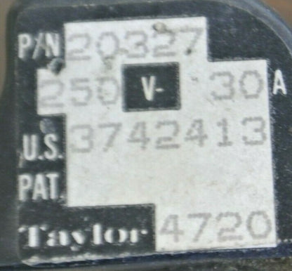 ALLEN-BRADLEY / TAYLOR 1491-N122 / 40023-408-02 / 20327 FUSE HOLDER / 30A / 250V