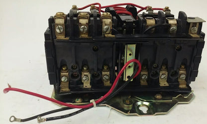 ALLEN BRADLEY 509-AOD-23, SER. C,STARTER,SIZE 0,600V, CONTACTS PERFECT CONDITION