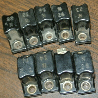 LOT of 9 / ALLEN-BRADLEY N-SERIES THERMAL OVERLOAD HEATER ELEMENTS / LIST BELOW