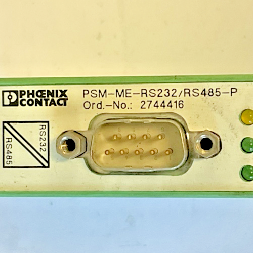 PHOENIX CONTACT PSM-ME-RS232/RS485-P INTERFACE CONVERTER