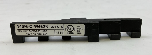 ALLEN BRADLEY 140M-C-W452N SER A COMPACT BUSBAR 600VAC 64A