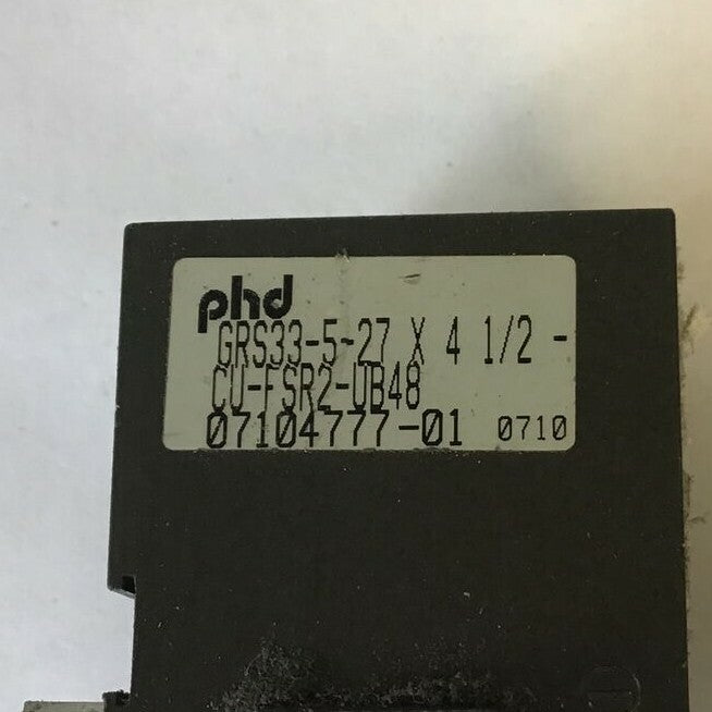 PHD GRS33-5-27 X 4 1/2 PNEUMATIC GRIPPER CU-FSR2-UB48