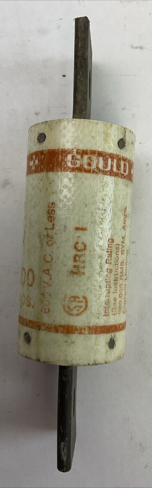 GOULD SHAWMUT A4J200 AMP-TRAP CURRENT LIMITING FUSE 600VAC 200AMP