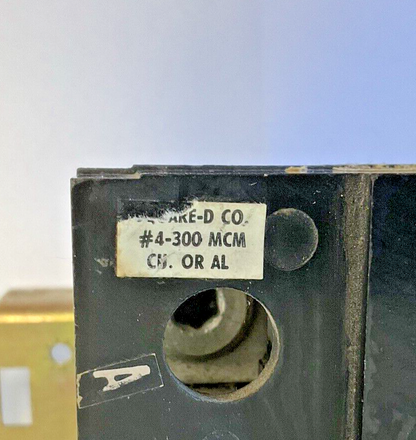SQUARE D Q2-21225-AC CIRCUIT BREAKER 125A 2POLE 120/240VAC Q221225AC