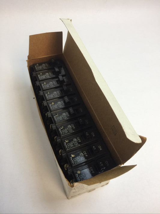 LCB LB140 LIGHT CIRCUIT BREAKER 40AMP 120/240VAC 1POLE (BOX OF 10)