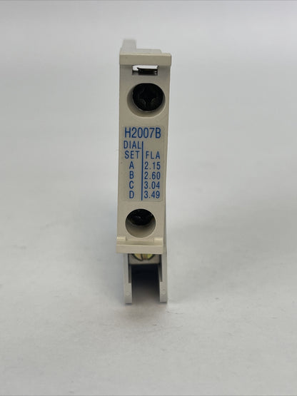 CUTLER HAMMER H2007A-3A THREE CLASS 20 SERIES B HEATER