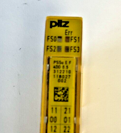 PILZ PSSU E F 4DO 0.5 OUTPUT MODULE 24VDC ****LOTOF5****