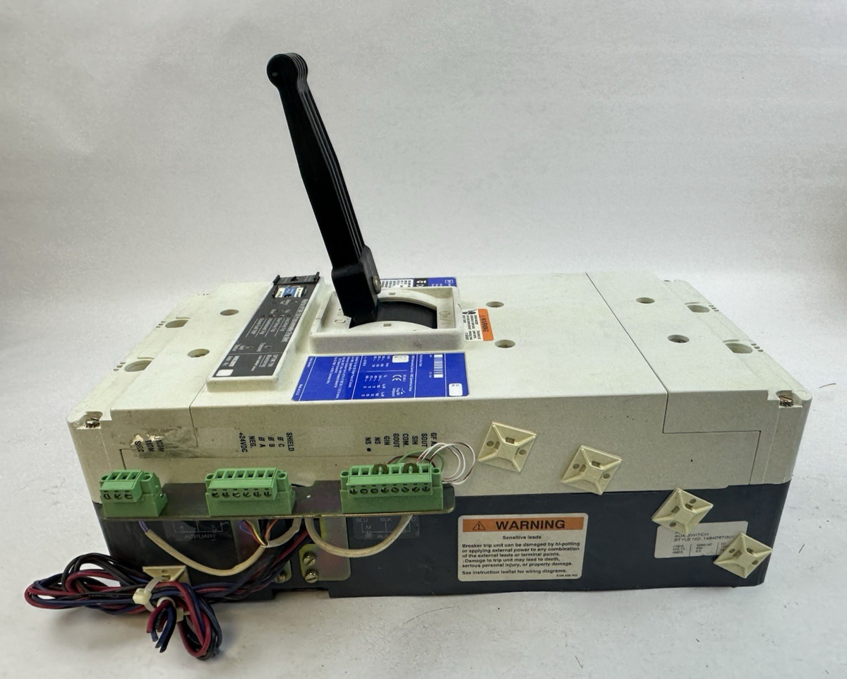 CUTLER HAMMER CHND3800T76W 800A 600V 3P CIRCUIT BREAKER W/DIGITRIP 750 TRIP UNIT