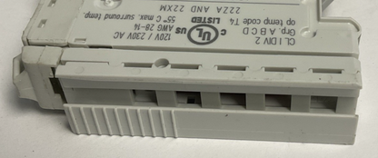 WAGO 753-440 DIGITAL INPUT MODULE 120V/230VAC 10MS 4DI