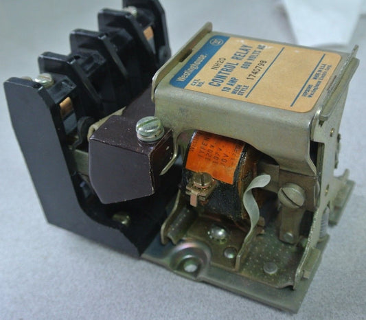 WESTINGHOUSE NH20A CONTROL RELAY - 600V, 10A - 120V COIL - NEW SURPLUS - NH20
