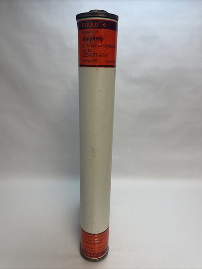 GOULD SHAWMUT 225-007-979 AMP-TRAP CL-14 CURRENT LIMITING FUSE 200E 15.5KV