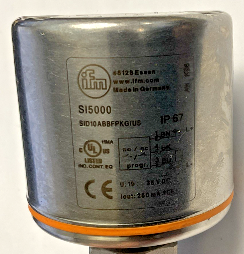 IFM SI5000 FLOW MONITOR 36VDC 250MA