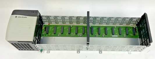 ALLEN BRADLEY 1756-PA72/C POWER SUPPLY W/ 1756-A13 13 SLOT RACK
